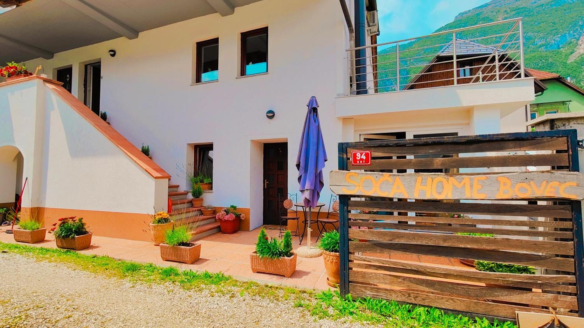 Soca Home Бовец Экстерьер фото
